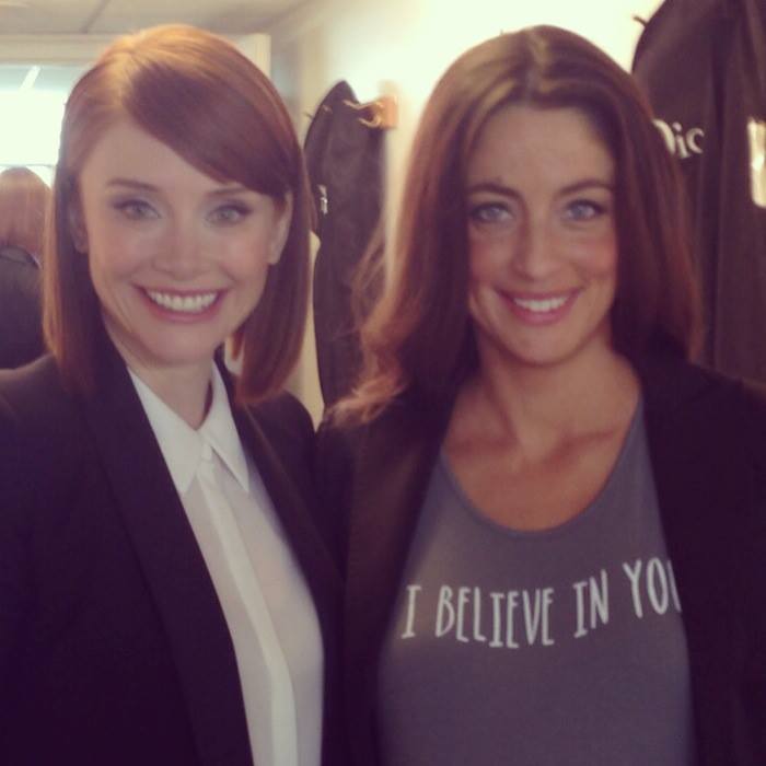 Bryce Dallas Howard and Rebecca Welsh